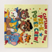 Pre-K Power Crewの船長 - パズル (横)