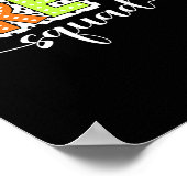 Pre-k Squad Back To School Dalmatian Dots  ポスター (角)