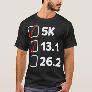 Pre Marathon Checklist Funny Running  Tシャツ