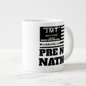 PRE NUP NATION。スペシャルマグカップ ジャンボコーヒーマグカップ (正面右)