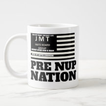 PRE NUP NATION。スペシャルマグカップ
