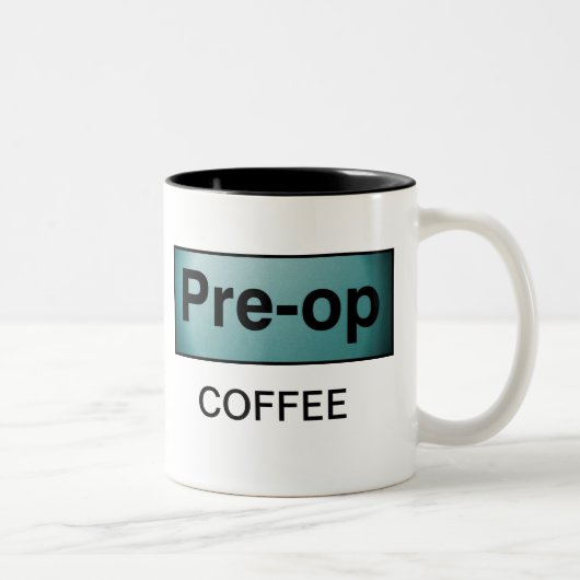 PRE-OPのコーヒー ツートーンマグカップ (右)