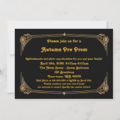 Pre-Prom招待、キンセアニェラ、ギャツビーV3 招待状 (裏面)