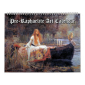 Pre-Raphaelite Art カレンダー (カバー)