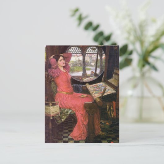 Pre-Raphaelite Postkard By John William Waterhouse ポストカード (スタンド正面)