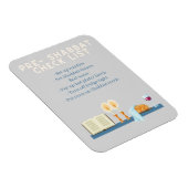 Pre-Shabbatチェックリストマグネット マグネット (右側)