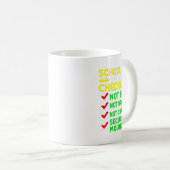 Pre Tripチェックリスト学校バスの運転手に戻る コーヒーマグカップ (正面右)