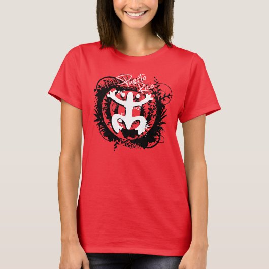 Precioso diseño del coqui taino. tシャツ (正面)