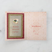 Precious African Doll Holiday Card カード (内部)