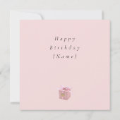 Precious Black Doll Greeting Card シーズンカード (裏面)