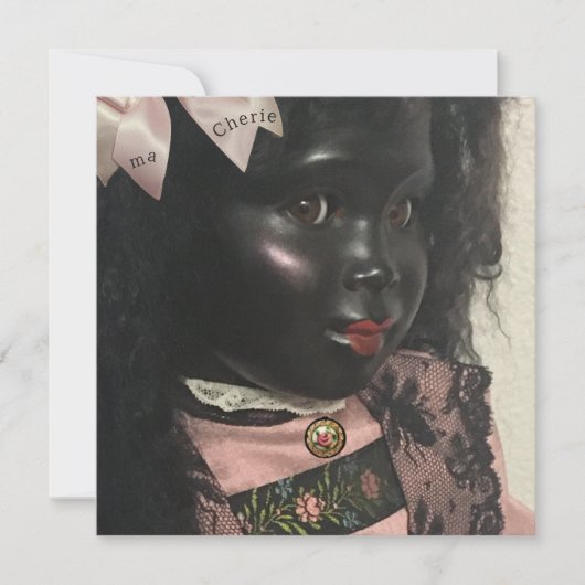 Precious Black Doll Greeting Card シーズンカード (正面)