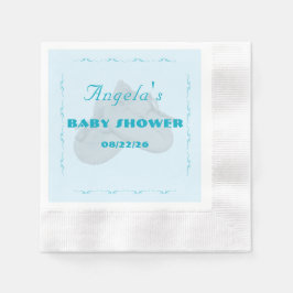 Precious Bundle Boy ベビーシャワー  縁ありカクテルナプキン