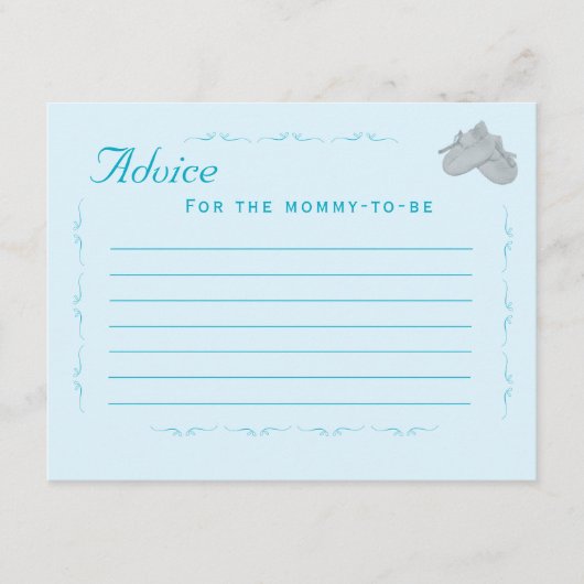 Precious Bundle Boy Baby Shower  エンクロージャーカード (正面)