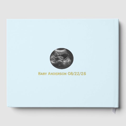 Precious Bundle Boy Baby Shower  ゲストブック (裏面)