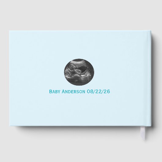 Precious Bundle Boy Baby Shower  ゲストブック (裏面)