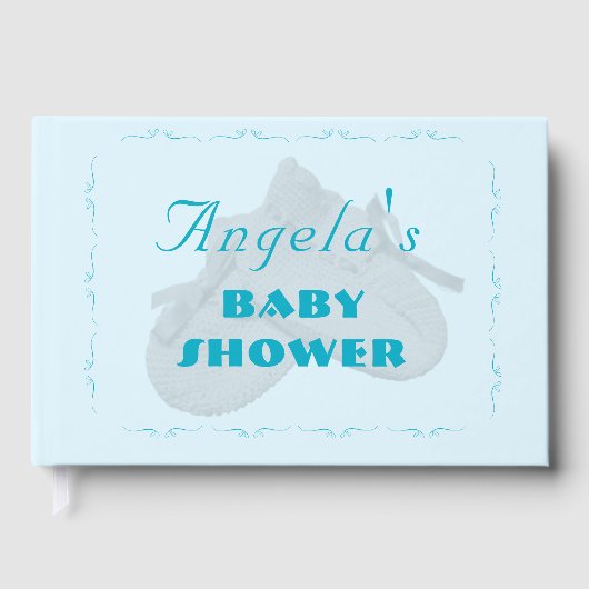 Precious Bundle Boy Baby Shower  ゲストブック (正面)