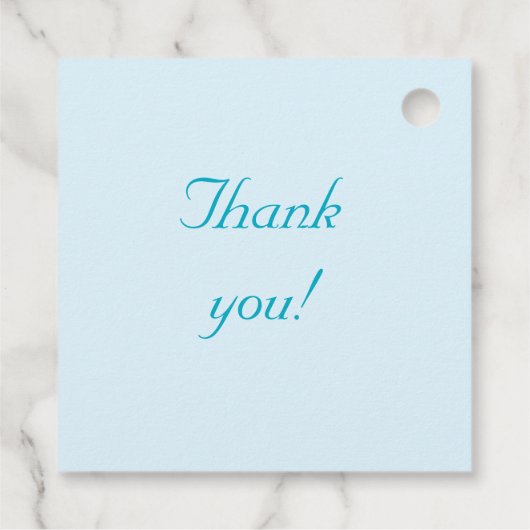 Precious Bundle Boy Baby Shower  フェイバータグ (裏面)