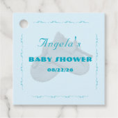 Precious Bundle Boy Baby Shower  フェイバータグ (正面)