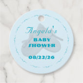 Precious Bundle Boy Baby Shower  フェイバータグ (正面)