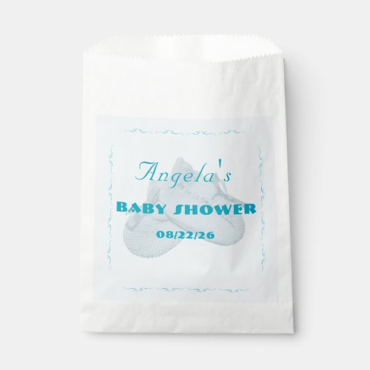 Precious Bundle Boy Baby Shower  フェイバーバッグ (正面)