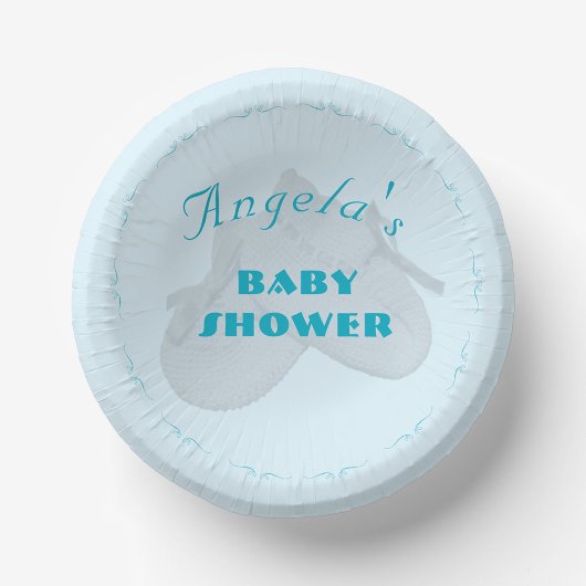Precious Bundle Boy Baby Shower  ペーパーボウル