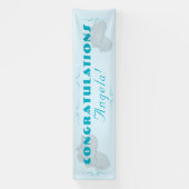 Precious Bundle Boy Baby Shower  横断幕 (縦)