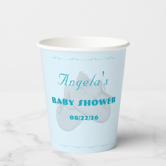 Precious Bundle Boy Baby Shower  紙コップ (裏面)