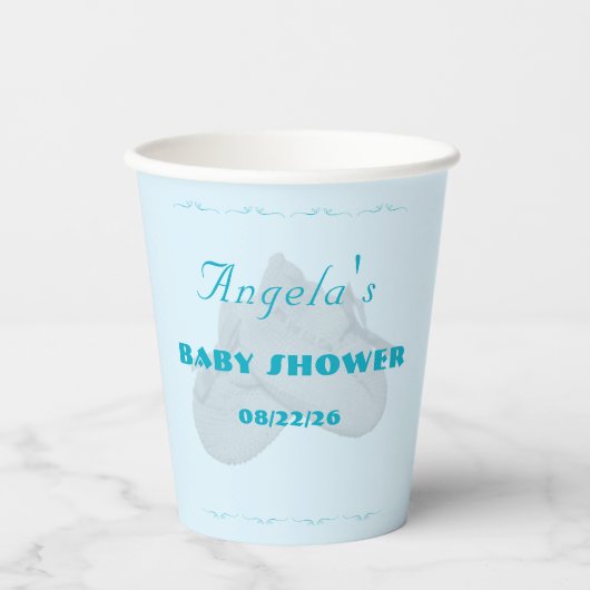 Precious Bundle Boy Baby Shower  紙コップ (正面)