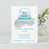 Precious Bundle Boy Baby Shower Invitation 招待状 (スタンド正面)