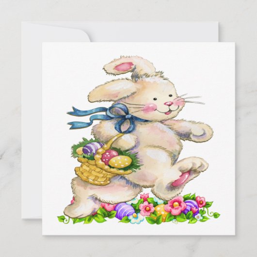 Precious Easter Invitation (Egg Hunt?) 招待状 (正面)