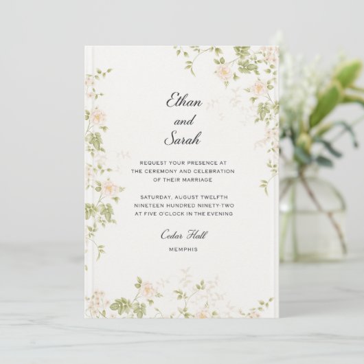 Precious Flowers   招待状 (スタンド正面)