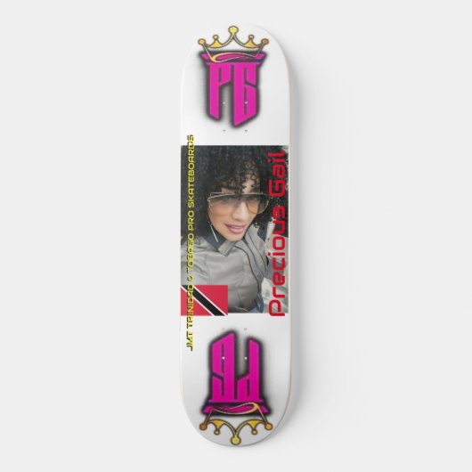 PRECIOUS GAIL. JMT 8 1/4" Skateboard Deck スケートボード (正面)