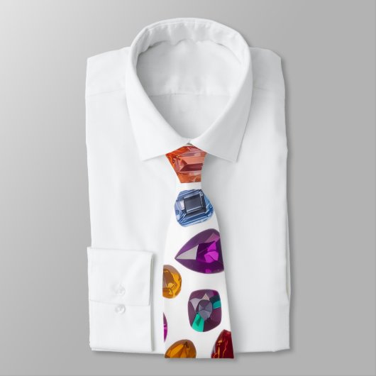 Precious Gems - Men's Custom Necktie ネクタイ (タイ)