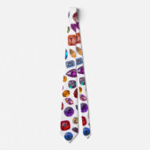 Precious Gems - Men's Custom Necktie ネクタイ (正面)