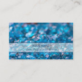 Precious saphire gems business card 名刺 (正面)