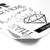 Precious Than Jewels Bible Verse Proverbs 31:10 フォトプリント (角)