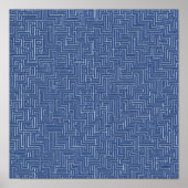 Precise Monochromatic Design: Seamless Laser Grid  ポスター (正面)