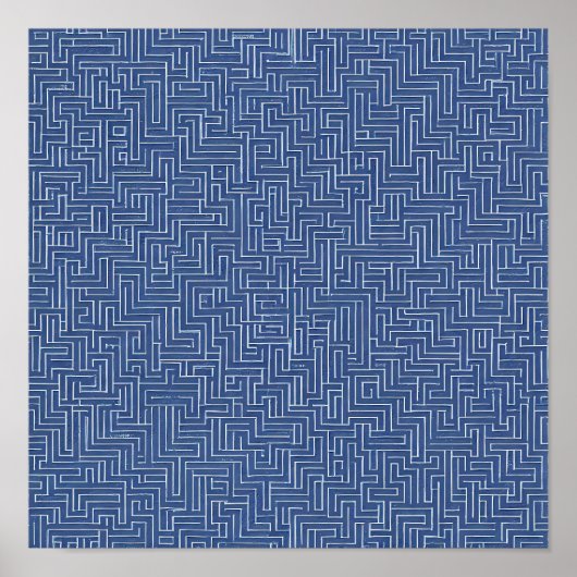 Precise Monochromatic Design: Seamless Laser Grid  ポスター (正面)