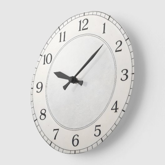 Precision Dial Luxury  ラージ壁時計 (傾斜)