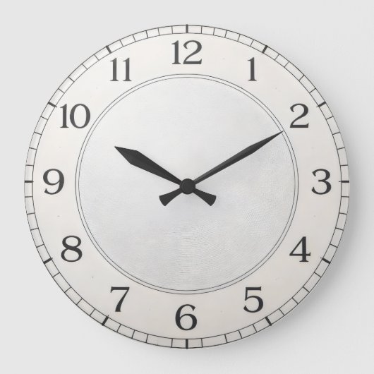 Precision Dial Luxury  ラージ壁時計 (正面)