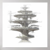 Precision Engineering Art: Hydroponic Helix System ポスター (正面)