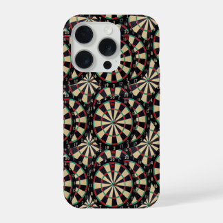 "Precision in Layers: The Art of Stacked Bullseyes iPhone 15 Proケース