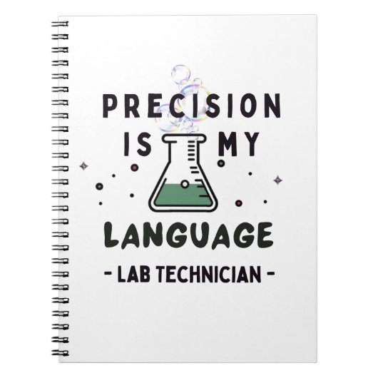 Precision is My Language – Detail-Driven Pro ノートブック (正面)