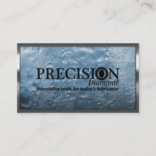 Precision Metal縁ど氷壁名刺 名刺