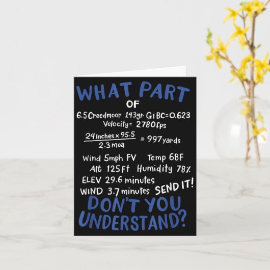 Precision Shooting Funny Gun Shooting Srts Gun Lov カード (黄色い花)