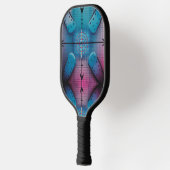 Precision Target Aqua Dot Grid Pro Pickleball ピックルボールラケット (左)