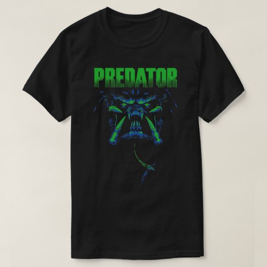Predatorムービー80sエッセンシャルTシャツ Tシャツ (デザイン正面)