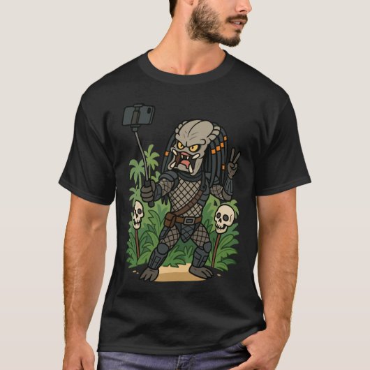 Predator Hunt Pics vintage Tシャツ (正面)