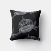 Predator of the Sea Painting by Alfred Fox クッション (正面)