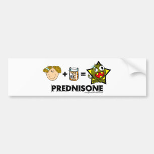 Prednisoneモンスター バンパーステッカー